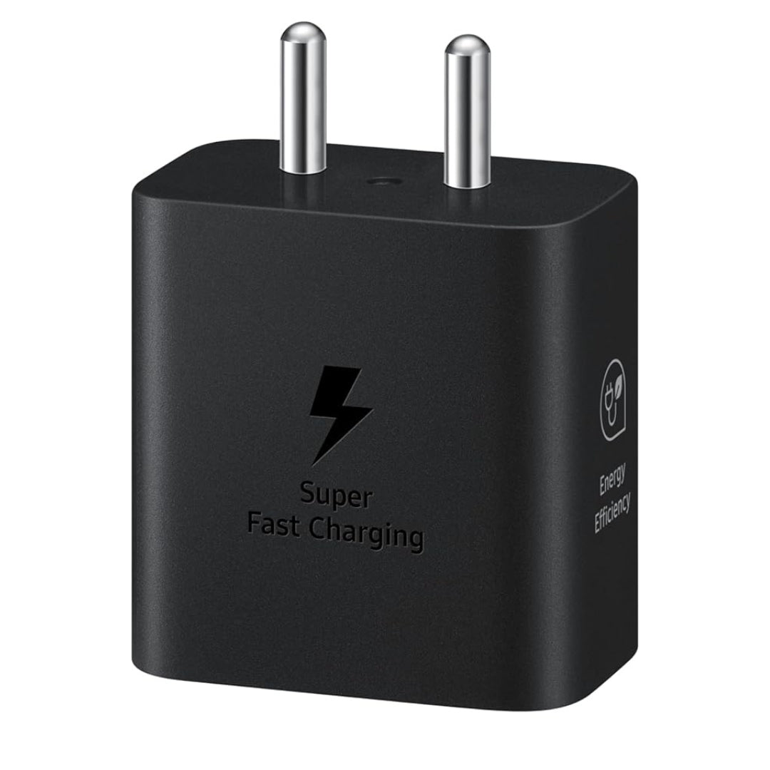 Samsung 25W Charger Black 2024 (Only Adapter)