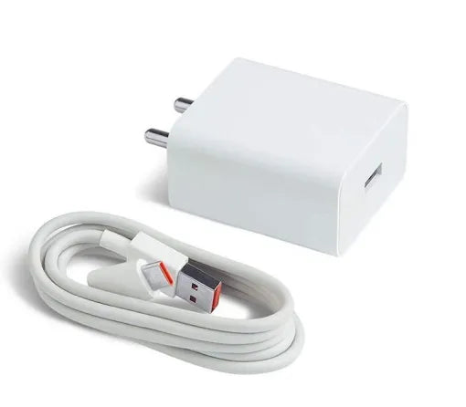 MI 33W Sonic Charge 2.0 Super Fast Type C Charger For Redmi Devices