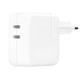 Apple iphone 35W Dual USB C Port Power Adapter For All Apple Devices