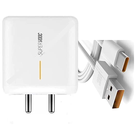 Oppo 65W SUPERVOOC Ultra Fast Charger With Type-C Cable