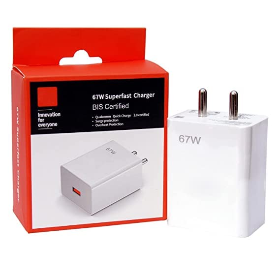 MI 67W Sonic Charge 3.0 Quick Adapter For Redmi Devices