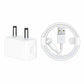 Apple iPhone 5W Power Adapater With Cable For All Apple Devices