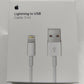 Apple Iphone Lightning To Usb Cable (1M) Cable (Sync and Charge, White) For All Apple Devices