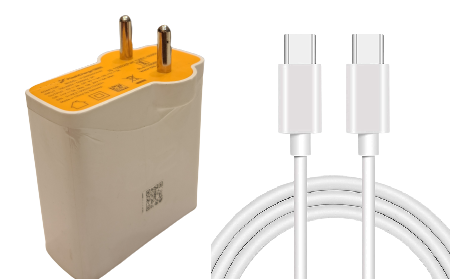 Vivo 120W Flashcharge Adapter With Type C Cable