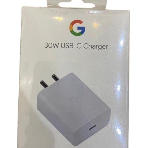 Google Pixel 30W USB-C Power Adapter White