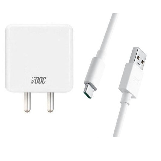 Oppo 20W VOOC Flash Charger and Type-C Cable