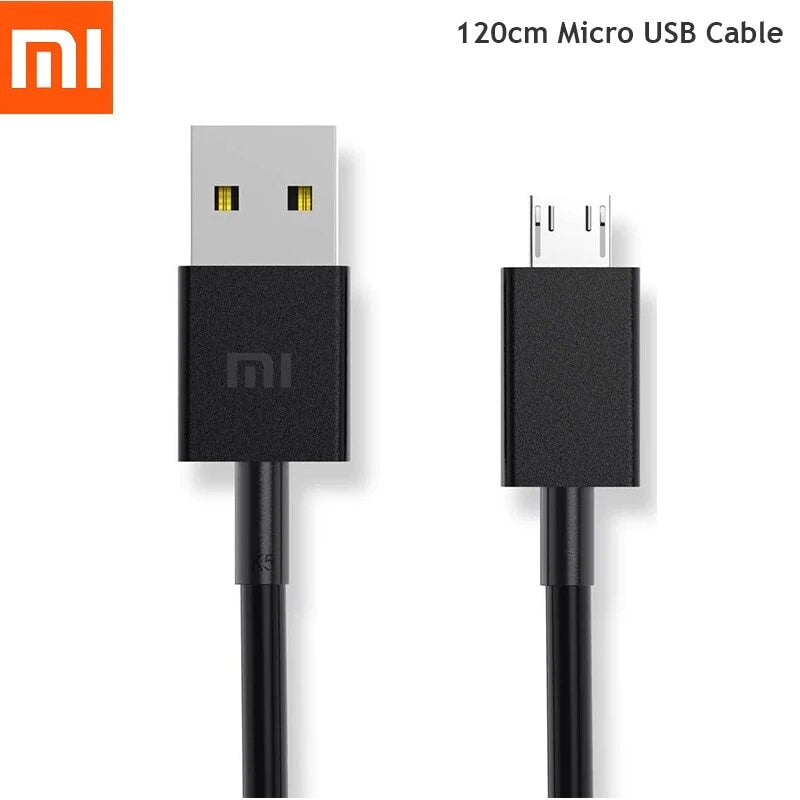 MI Fast Charge Micro USB Cable Black For Redmi Devices