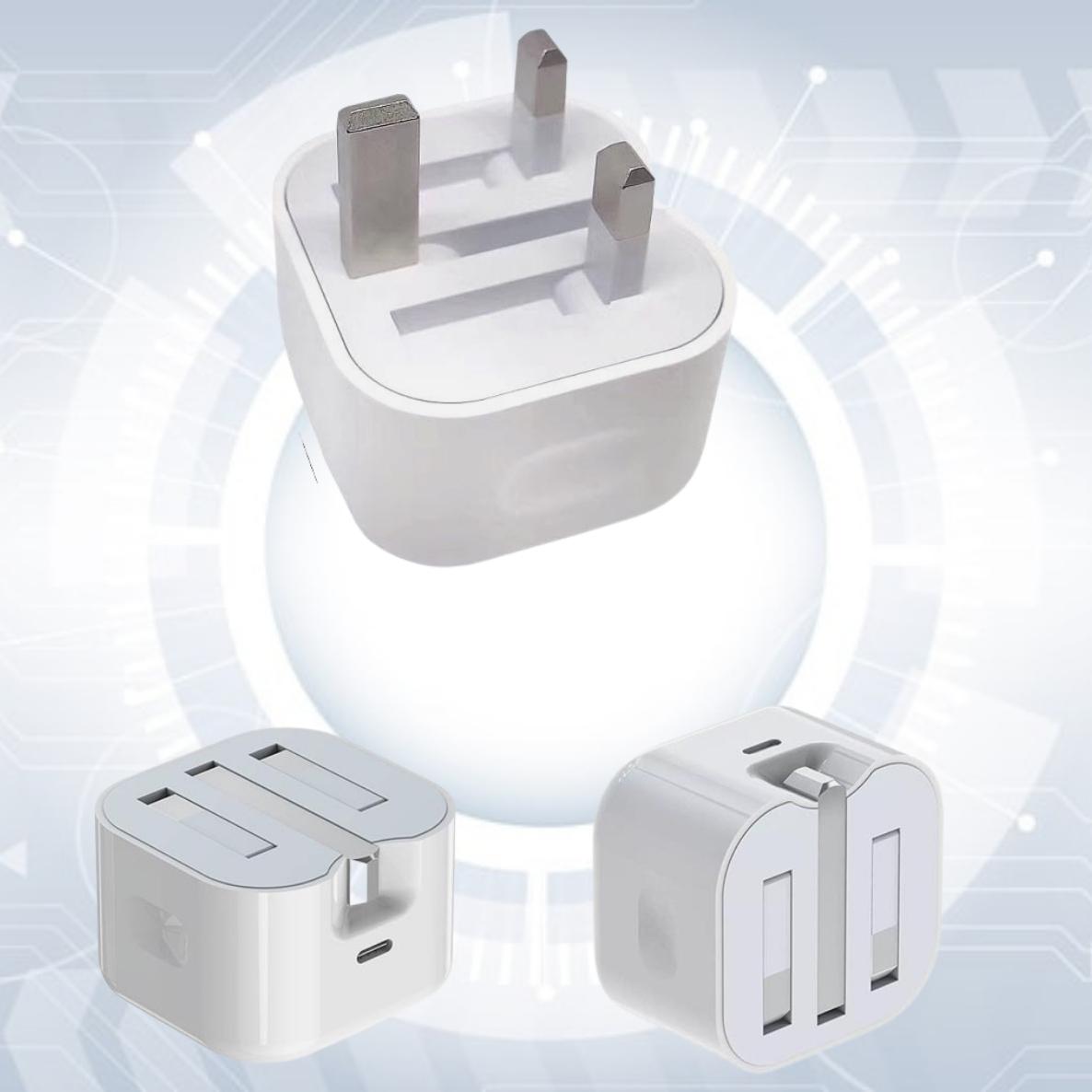 Original 3-in-1 Combo: Fast Charge & Sync Essentials for iPhone (Adapter + Cable + Magsafe)