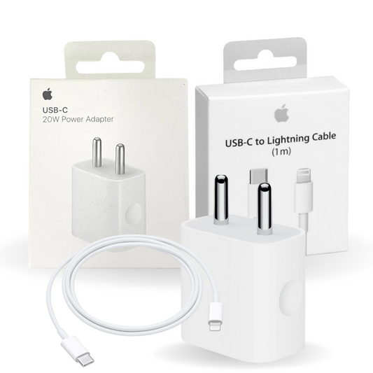 Apple iPhone 20W Usb Charger (Adapter With Cable)