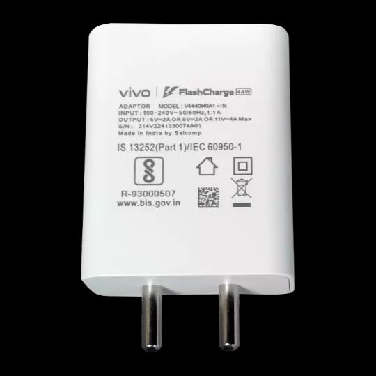 Vivo 44W Flashcharge Adapter (Only Adapter)