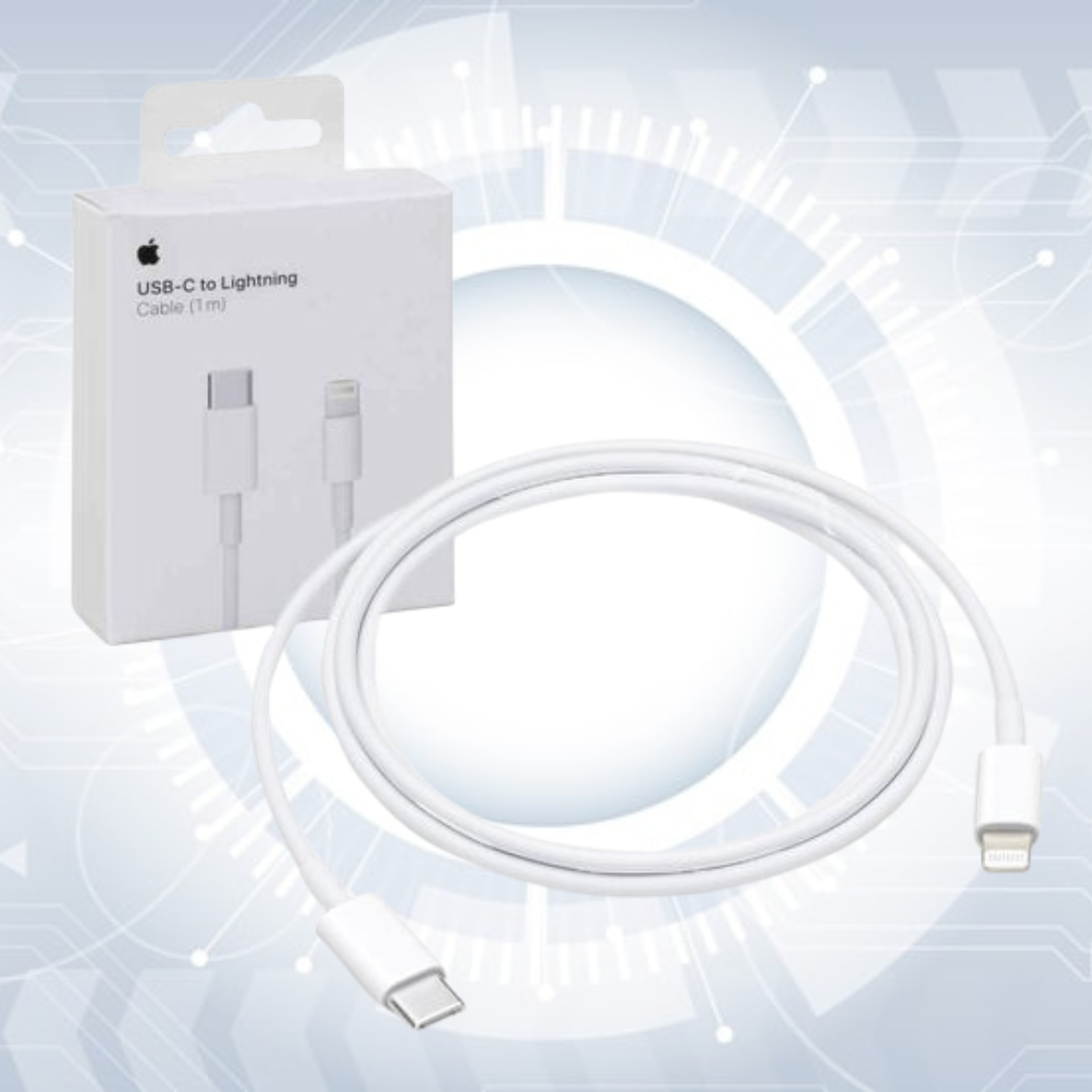 Apple iPhone USB-C to Lightning Cable 1M White