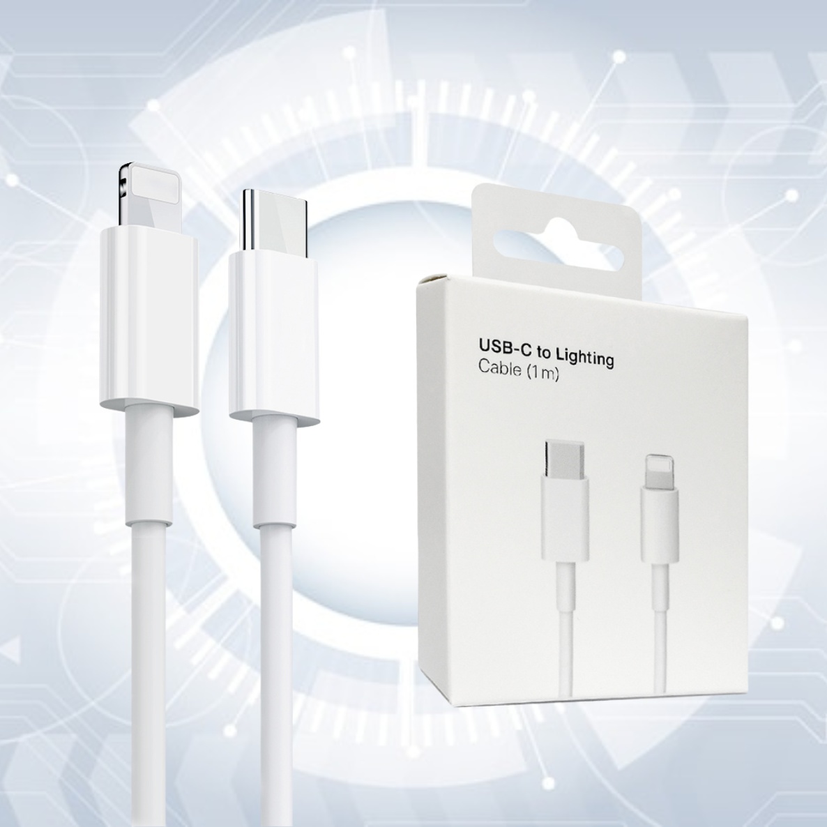 Apple iPhone USB-C to Lightning Cable 1M White