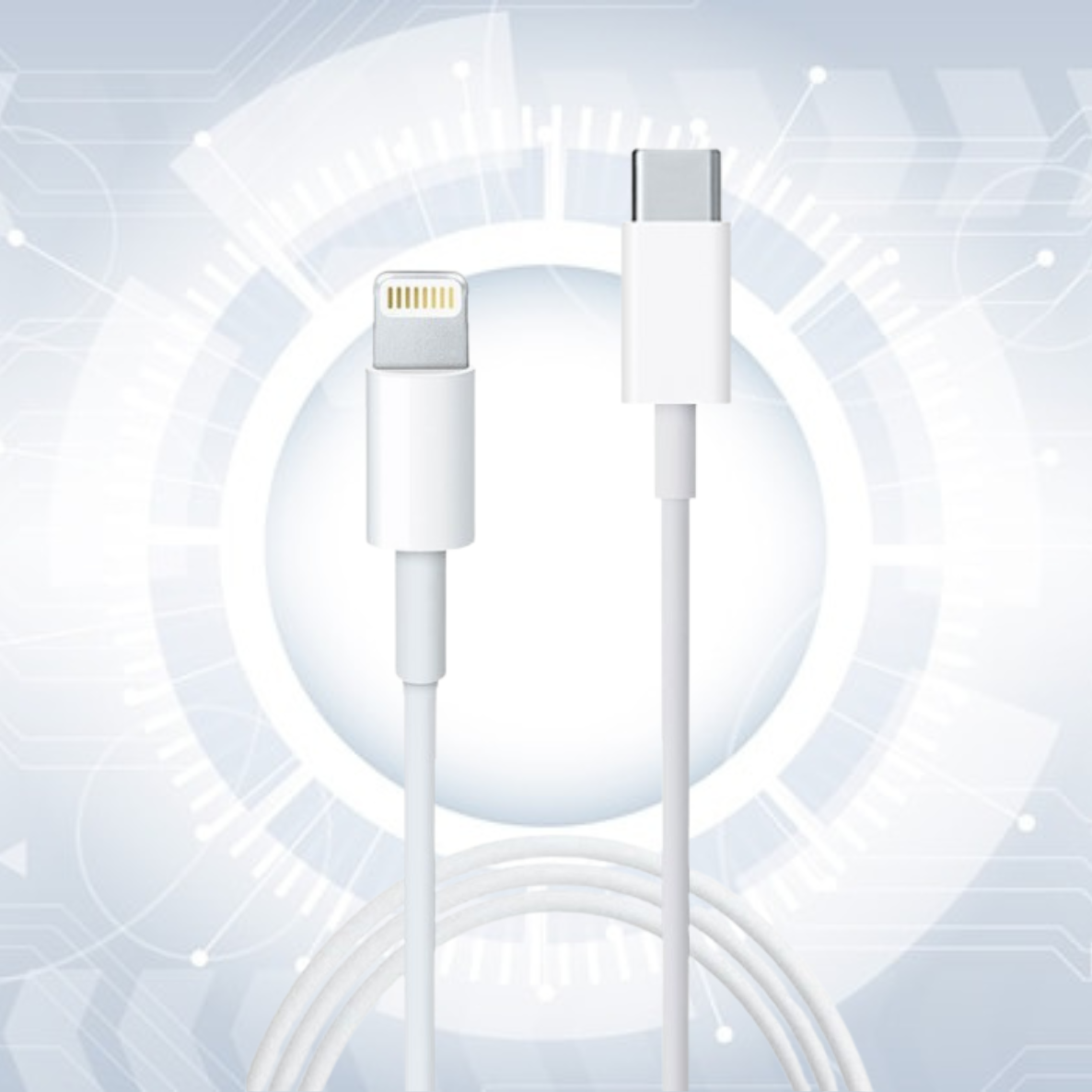 Apple iPhone USB-C to Lightning Cable 1M White