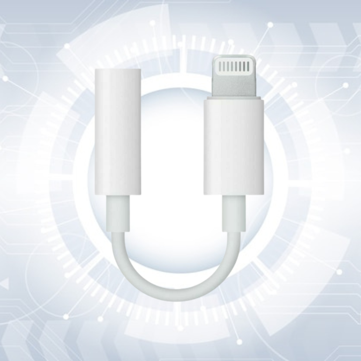 Apple iPhone Headphone Jack Connector (Lightning to 3.5mm)