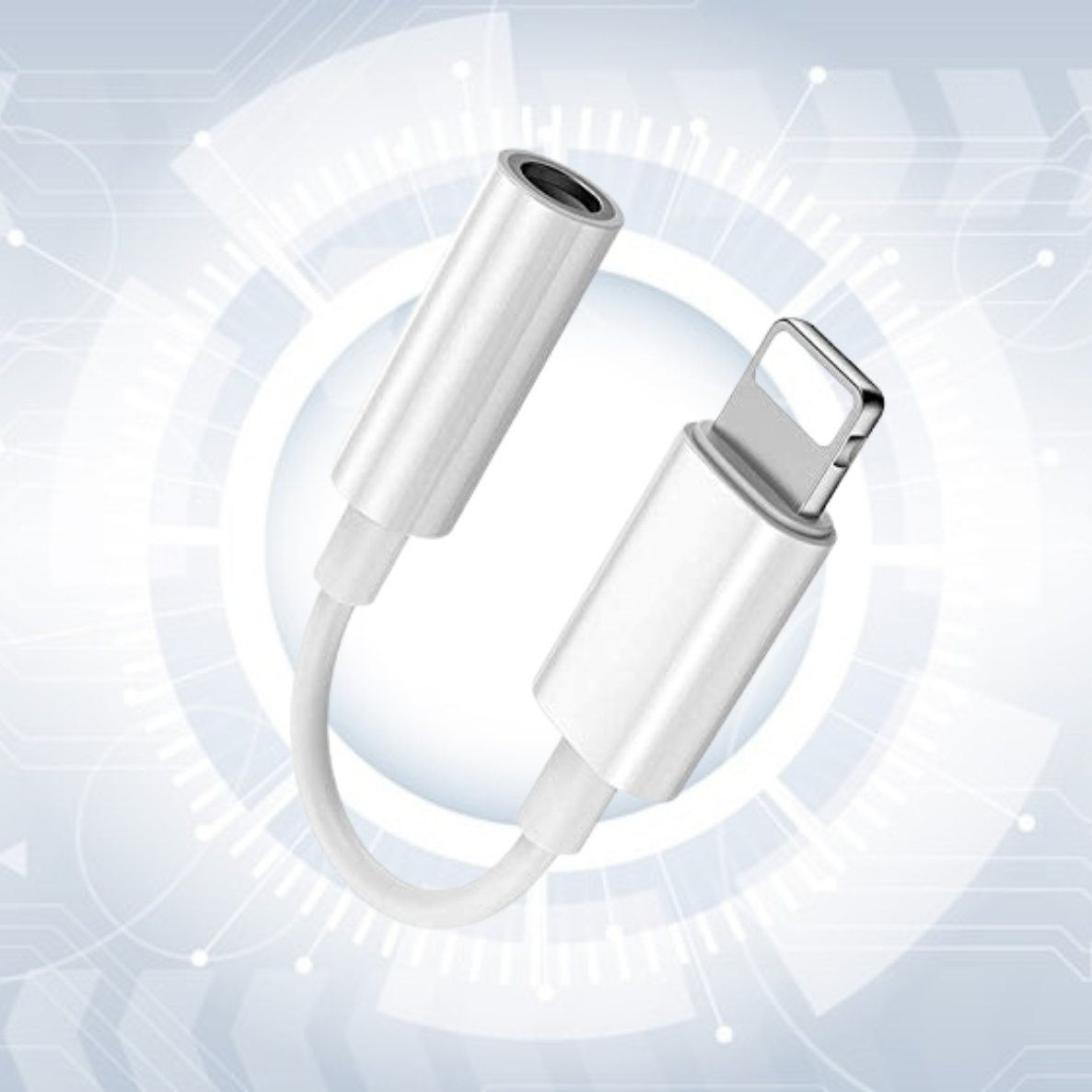 Apple iPhone Headphone Jack Connector (Lightning to 3.5mm)