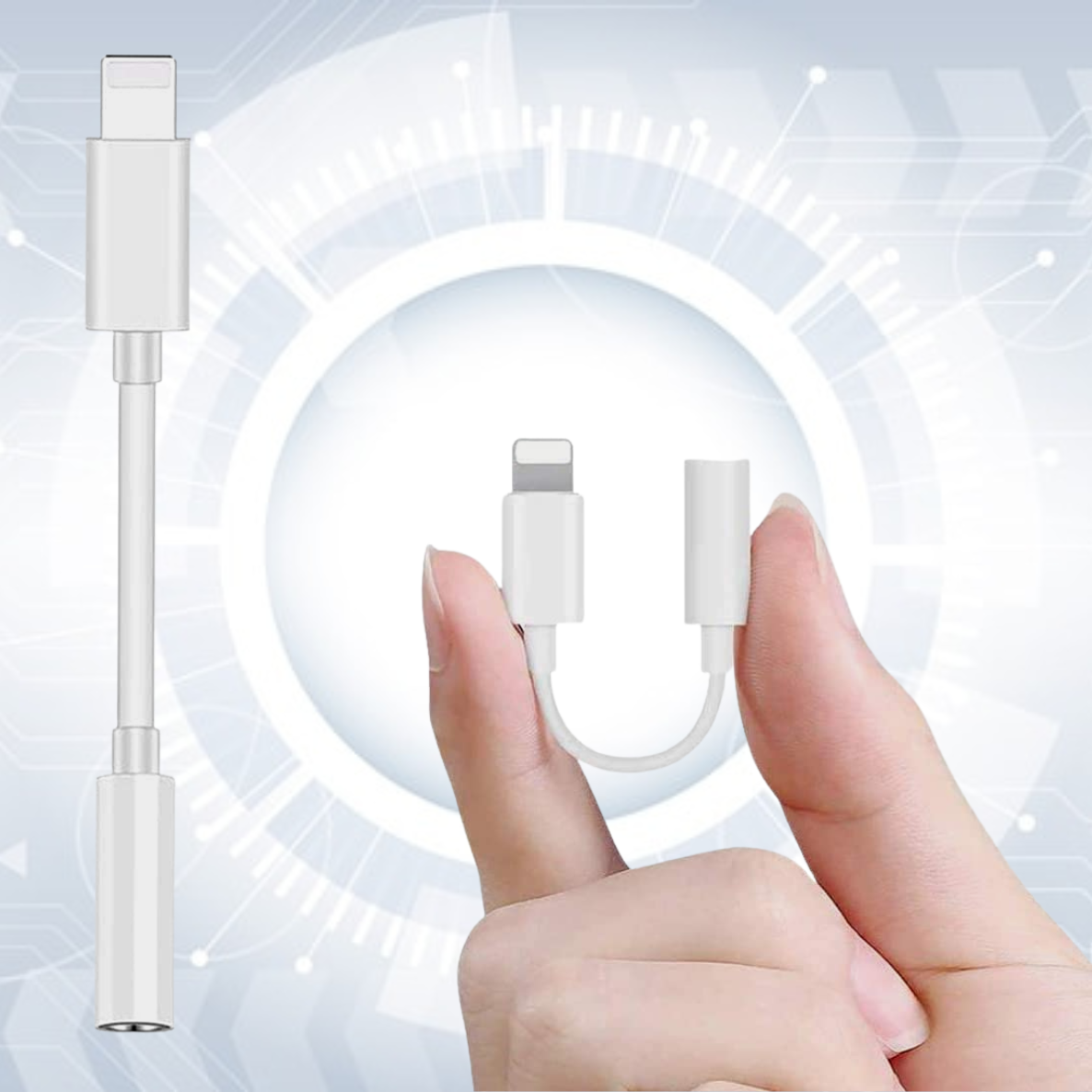 Apple iPhone Headphone Jack Connector (Lightning to 3.5mm)